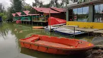 Lake and boating area at Fishermen Village Resort